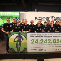 Unzue: “Esta donación va a ayudar mucho a esta causa tan necesitada”