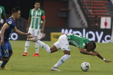 Atlético Nacional derrotó 1-0 a Alianza Petolera en el Atanasio por la fecha 14 de la Liga Águila. El único gol del partido lo marcó el delantero Omar Duarte. 