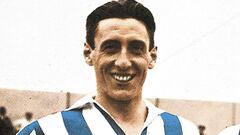 Jugó con el Alavés la temporada 1930-31. Vistió la camiseta del Real Madrid durante cinco temporadas desde 1931 hasta 1936.