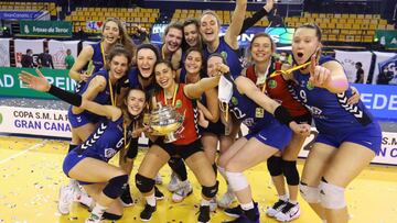 Feel Volley Alcobendas gana la Copa al imponerse al 7 Palmas