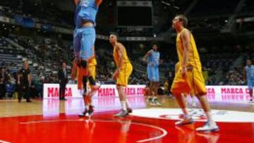 Partido del Asefa Estudiantes ante el Herbalife Gran Canaria.