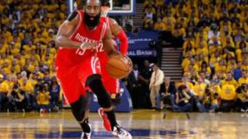 James Harden, durante la pasada final de la Conferencia Oeste.