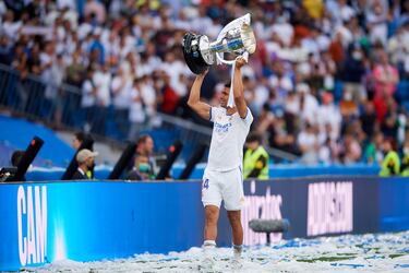 Casemiro ha formado parte de la mejor etapa del Real Madrid en la última década. El conjunto merengue no ganaba un título de Liga desde la temporada 2011/2012, si bien, Casemiro ha sido partícipe de 3 títulos de Liga, el último la temporada pasada.
