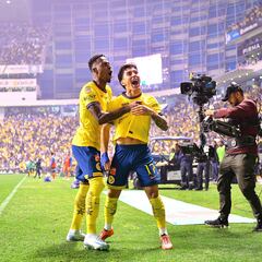 América saca la ventaja ante Rayados en la final de ida del Apertura 2024