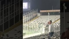 El show de Marcelo Zunino en Macul: “Sinvergüenza, conch...”