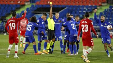 1x1 del Getafe: Soria encajó su primer gol en el Coliseum.