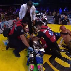 Luchadores lesionados después de Triplemanía XXXI CDMX