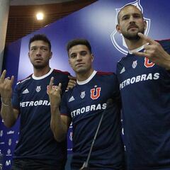 La U presentó en el CDA a sus tres refuerzos extranjeros