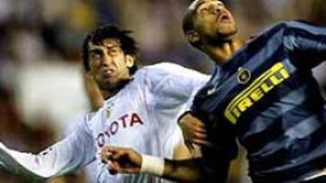 <b>CENTRAL.</B> Las numerosas ausencias obligaron a Ranieri a alinear a Caneira como central contra el Inter en la Liga de Campeones.