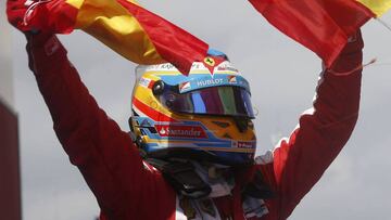 Última victoria de Alonso hasta el momento: Barcelona 2013.