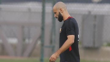 Mascherano, baja para un mes