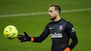 Oblak, portero del Atlético.