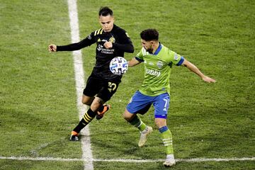 Este sábado por la noche Columbus Crew y Seattle Sounders se midieron en la final de la MLS 2020 en cancha del Mapfre Stadium.