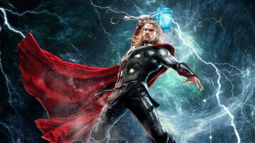 Thor | Dios del Trueno, pr¨ªncipe-guerrero asgardiano y protector auto-proclamado de la Tierra. Criado en Asgard, hijo de Od¨ªn, posee una fuerza y poderes sobrehumanos; empu?a el poderoso y devastador martillo Mjolnir.