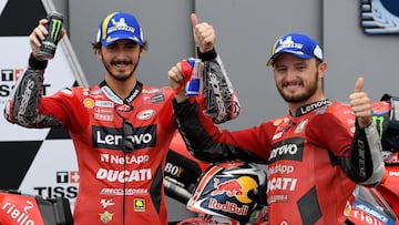Doblete para Ducati en la clasificación con Francesco Bagnaia en primera posición y Jack Miller en segunda.