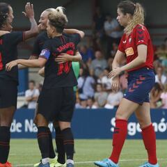 Otra goleada del Atlético ante Osasuna con doblete de Ludmila