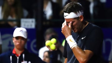 El tantilense Juan Mart&iacute;n Del Potro se regal&oacute; esta noche una emotiva despedida ante su gente en el Buenos Aires Lawn Tennis Club y entre l&aacute;grimas agradeci&oacute; el cari&ntilde;o.