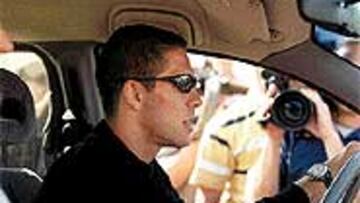 <b>AL CAER</B>. Simeone está muy cerca de convertirse en nuevo jugador del Atlético.