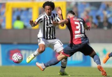 Cuadrado fue inicialista ante Manchester City por Champions. Repitió ante Génova por la liga italiana.