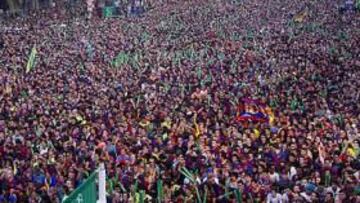 Del Arco del Triunfo a la locura de Canaletas