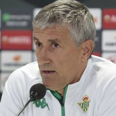 Setién: "Este partido debe ser una fiesta para todos"