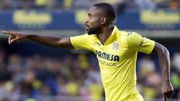 Bakambu con el Villarreal. 