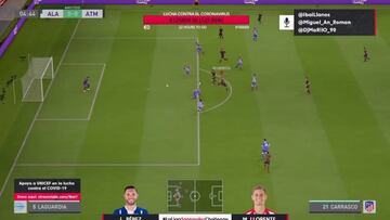 "¡Desgracia! ¡El gafe de Roncero!" Doble locura en la acción que condenó a Llorente en el FIFA