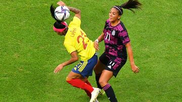 M&eacute;xico venci&oacute; 2-0 a Colombia en amistoso en el Estadio Azteca.