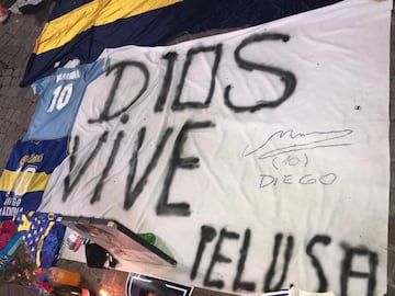 Buenos Aires sale a la calle para homenajear a Diego Armando Maradona