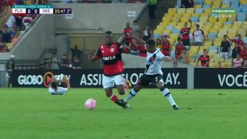 A este paso no llega a Madrid: entrada salvaje a Vinicius