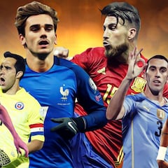 Messi, Godín, Neymar... morbo en los partidos de selecciones