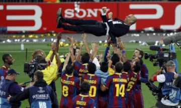 Hasta el momento, la última Champions que ha ganado el Barcelona fue el 28 de mayo de 2011, también ante el Manchester United.
 