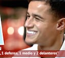 ¿Nuevo guiño de Coutinho al Barça? Elige su top-5 en el fútbol