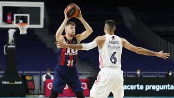 Resumen y resultado del Madrid-Baskonia, ACB (92-83)