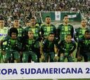 Tressor, Perea, Montero, Viáfara y Teo, amigos del Chapecoense