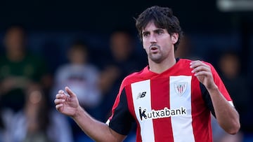 VILLAREAL, SPAIN - NOVEMBER 03: San Jose of Athletic Club reacts during the La Liga match between Villarreal CF and Athletic Club at Estadio de la Ceramica on November 03, 2019 in Villareal, Spain. (Photo by Quality Sport Images/Getty Images)