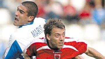 <b>VIO PUERTA</b>. Rosu fue el autor del segundo tanto que encarrilaba la victoria del Numancia.