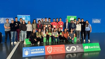 Fiesta en el Gran Premio Internacional de cesta punta