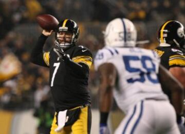 Ben Roethlisberger, quarterback de Pittsburgh Steelers, parece estar recuperado de sus molestias.