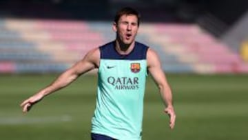 Messi ya se entrena con el resto de la plantilla azulgrana.