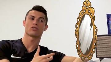 "¿Te miras al espejo y piensas qué guapo soy?" Cristiano no duda en la respuesta...