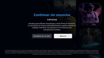 amazon prime video anuncios publicidad