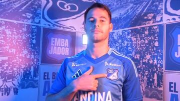 Las primeras palabras de De Amores como arquero de Millonarios.