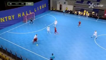 Está llamado a suceder a Ricardinho y ha marcado un golazo: lo del final es de locos