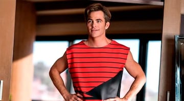 Chris Pine en Wonder Woman 1984