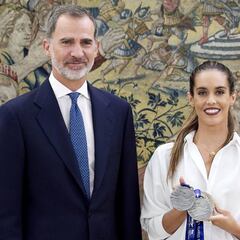 Los Reyes reciben en La Zarzuela a Ona Carbonell