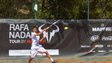 Madrid acoge hasta el s¨¢bado el circuito juvenil ¡®Rafa Nadal Tour¡¯