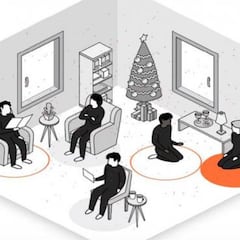 Un simulador permite calcular los riesgos de contagio que puede haber en una reunión