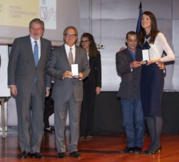 Íñigo Méndez de Vigo, Gervasio Deferr, Ruth Beitia.
