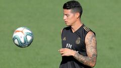 James Rodríguez injury not as bad as first thought